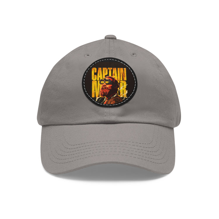 Custom Twill Hat with Leather Patch