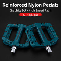 ROCKBROS Lightweight Bike Pedals in Various Colours (Pair)