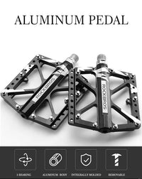 ROCKBROS Large Bike Pedals in Black or Blue