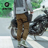 ROCKBROS Motorcycle Leg Bag for Men Women Waterproof Multifunctional Belt Bag Cycling Magnetic Backpack Waist Bag