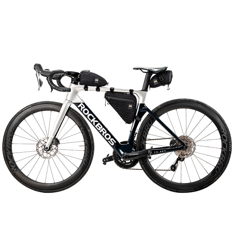 ROCKBROS Bicycle Combination Bags Set - Top Tube, Triangle, Saddle Bags