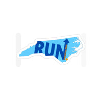 Run Wilmington Transparent Outdoor Sticker