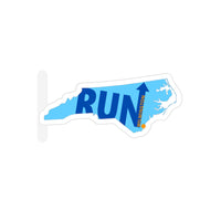 Run Wilmington Transparent Outdoor Sticker