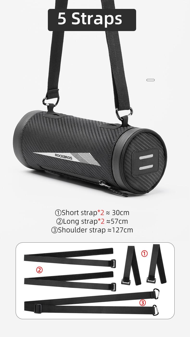 ROCKBROS 2L Waterproof Handlebar Bag - Multi-Purpose, Easy Clean