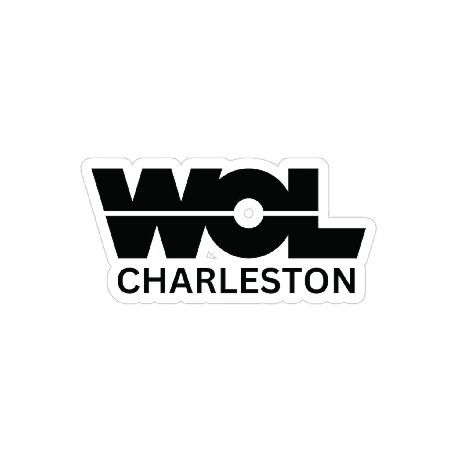 WOL Charleston Transparent Outdoor Stickers