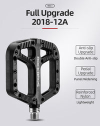 ROCKBROS Extra Large Bike Pedals in Various Colours (Pair)