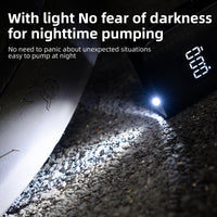 ROCKBROS Electric Bike Pump with Intelligent Digital Display