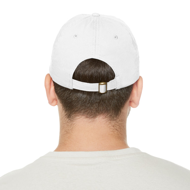 Custom Twill Hat with Leather Patch