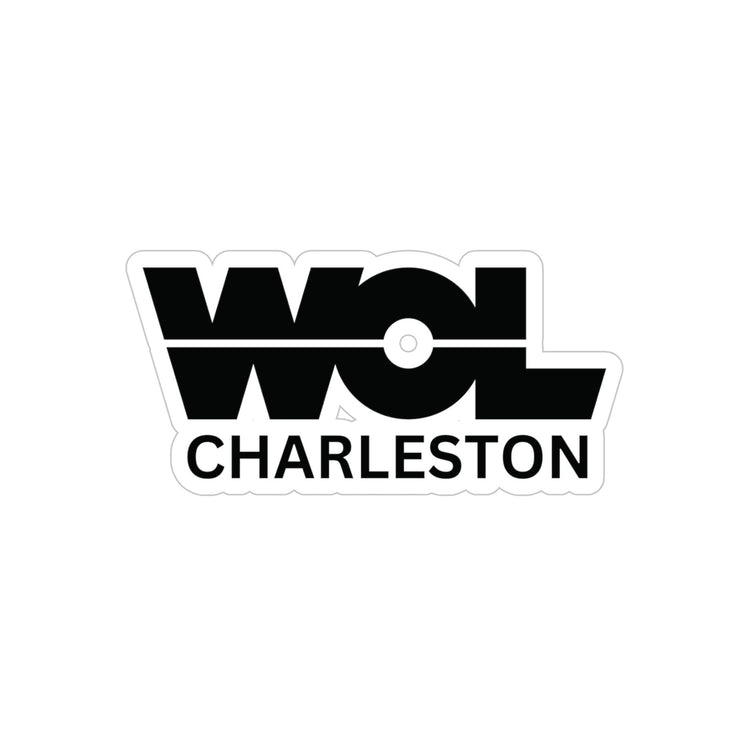 WOL Charleston Transparent Outdoor Stickers