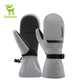 Qunature Windproof Waterproof Thermal Ski Gloves Double-Layer Insulation Touchscreen