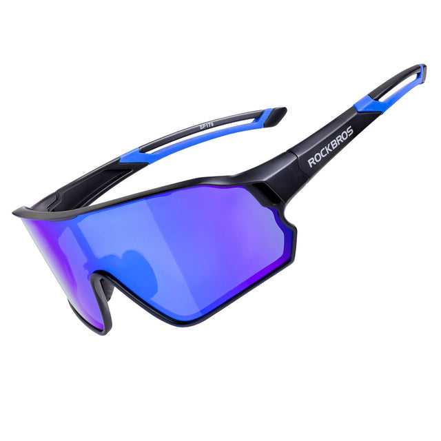 ROCKBROS Polarised Full Lens Sunglasses Cycling Bicycle Glasses Outdoor Sports Eyewear UV400