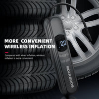 ROCKBROS Electric Bike Pump with Intelligent Digital Display