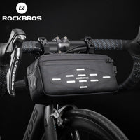 ROCKBROS Cycling Bag Bike Front Handlebar Bicycle Frame Bag Waterproof MTB Bike Bag 2L