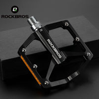 ROCKBROS Anti-Skid Aluminum Alloy Bike Pedals - Waterproof, Multiple Colors