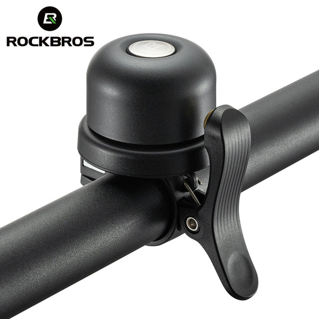 ROCKBROS Bike Bell Ring Horn Classic Bicycle Bell Anti-Theft for Adults Suitable for 0.87‘’/22.2mm Diameter Handlebar