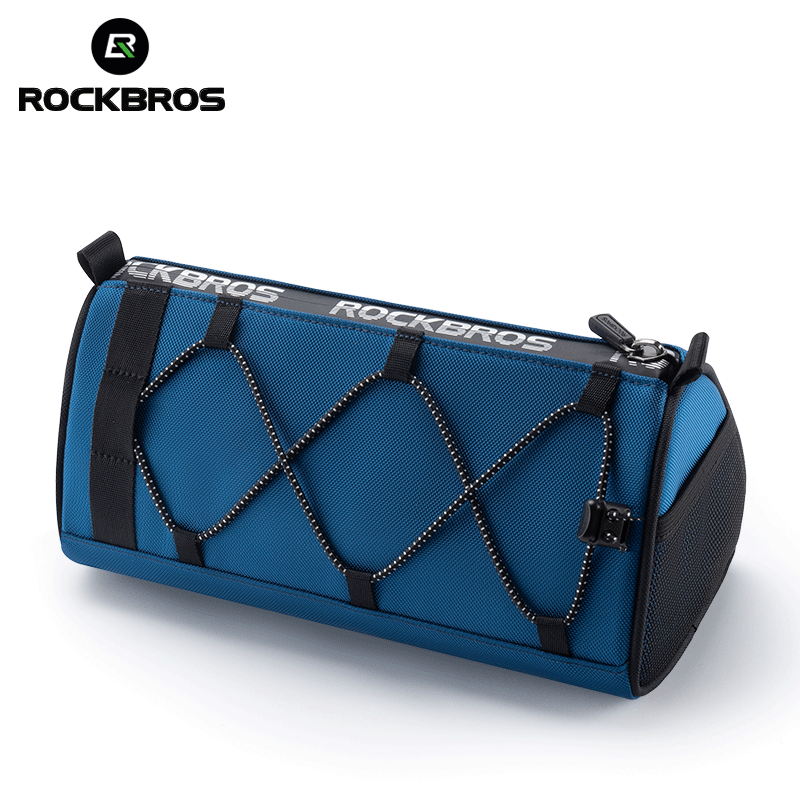 ROCKBROS 1.5L Reflective Handlebar Bag - Durable, Compact, Multi-functional