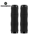 ROCKBROS Bike Grips Shock Absorption Foam Bike Handle Grips Soft Comfortable Non-Slip Double Locked on