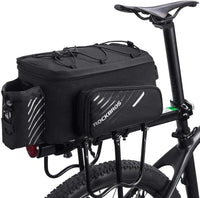 Pro Bicycle Rear Rack Bag with Extra Pockets