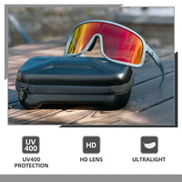 ROCKBROS Cycling Sunglasses Photochromic Polarized Sports Glasses UV400 Unisex