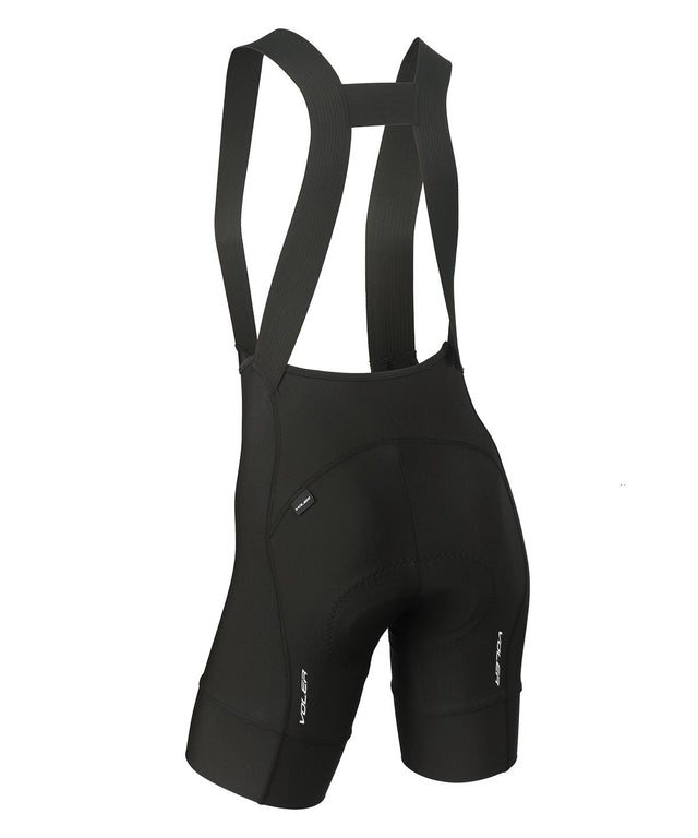 W. BLACK LABEL DROP TAIL BIB - BLACK