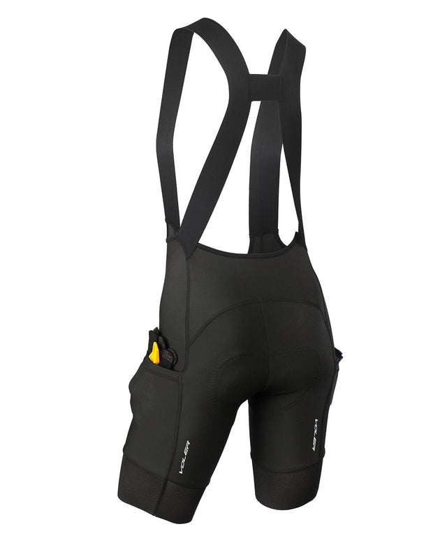 W. BLACK LABEL CARGO DROP TAIL BIB - BLACK