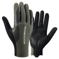 ROCKBROS MTB Gloves - Touch Screen, Anti-Slip Full Finger Cycling Gloves