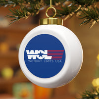 WOL USA Christmas Ball Ornament