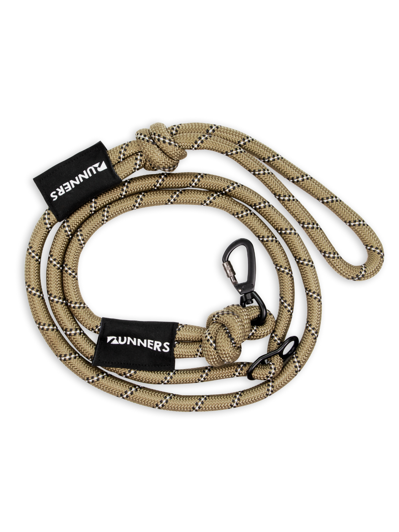 Olive Green Running Hands-Free Dog Leash