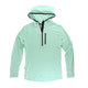 Micro Weight - Women's Wool 1/4 Zip Sun Hoodie Woolverino