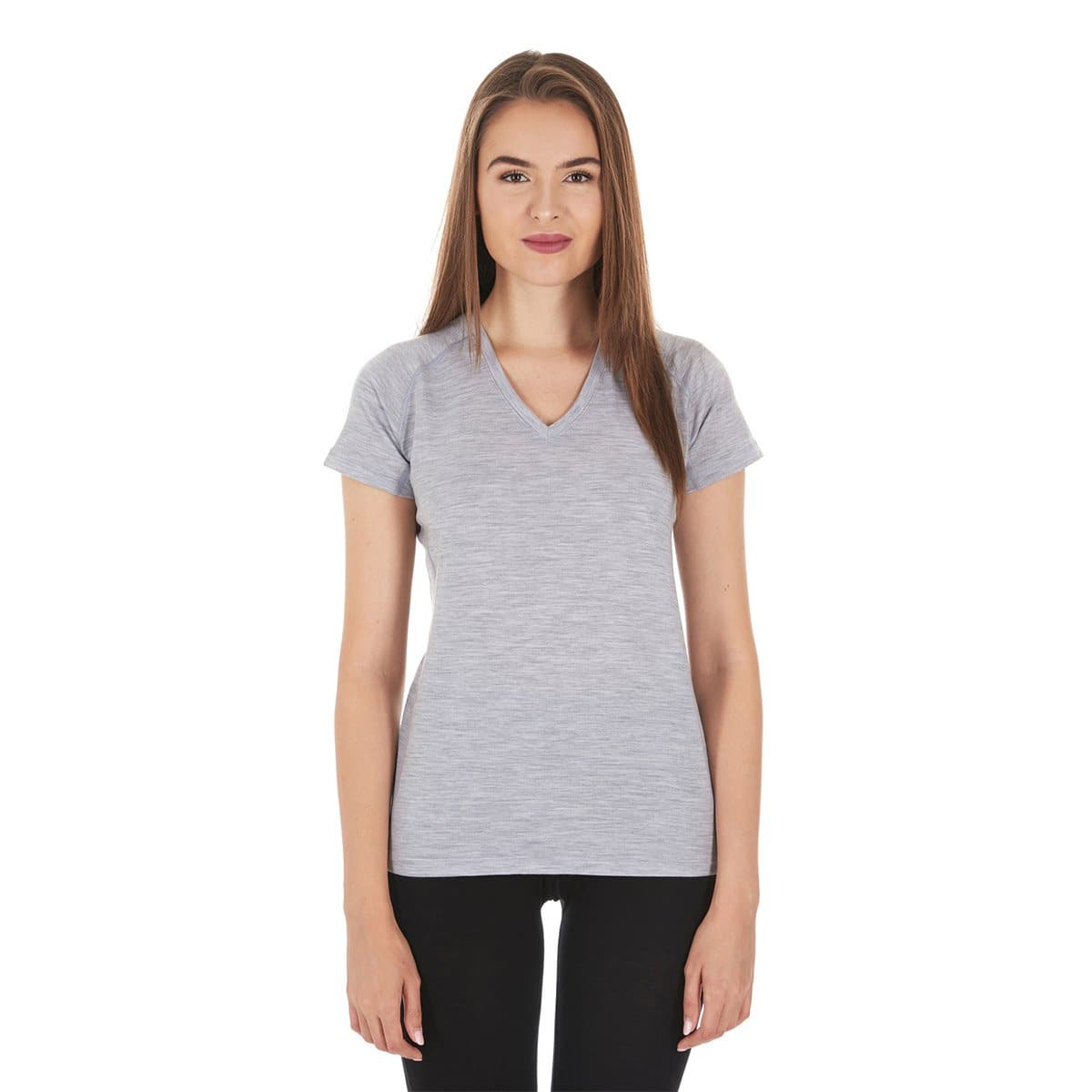 Micro Weight - Women's Wool V-Neck T-Shirt Woolverino