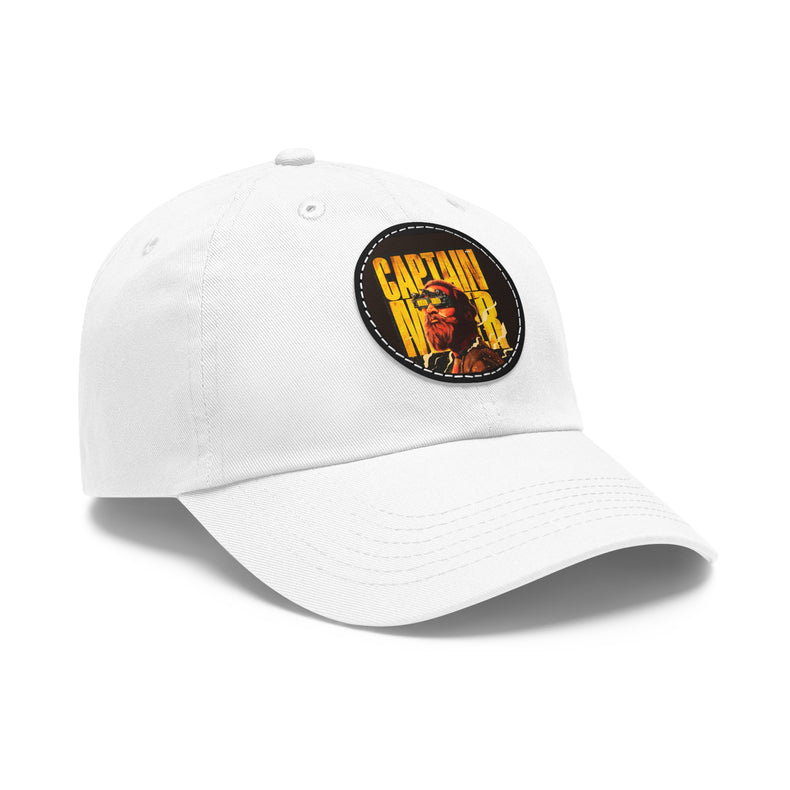 Custom Twill Hat with Leather Patch