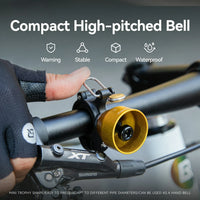 Alloy Bell Vintage Trophy-Shaped Copper 90 dB