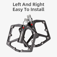 ROCKBROS Ultra Lightweight Flat Bike Pedals in Various Colours (Pair)