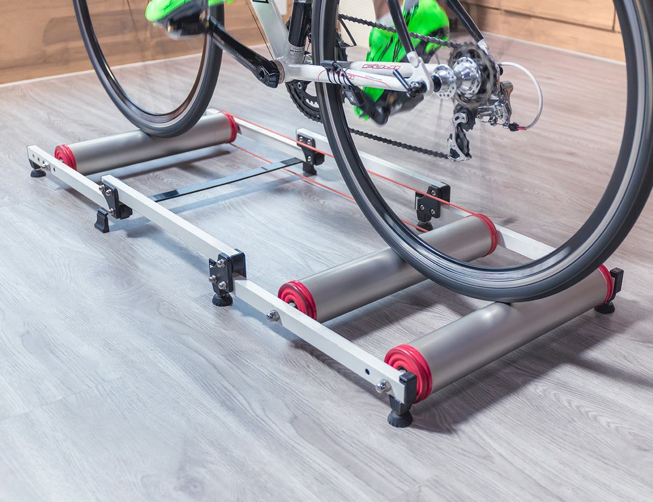 ROCKBROS Foldable Indoor Bike Roller Trainer - Quiet and Portable