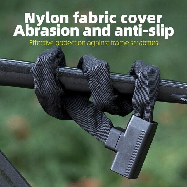 Rockbros Bike Lock Chain With Stable Anti-theft Keys Cycling Road Climbing Lock