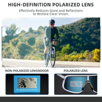 ROCKBROS Cycling Sunglasses Photochromic Polarized Sports Glasses UV400 Unisex