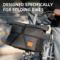 ROCKBROS Bike Handlebar Folding Bike Bag Bike Accessories Bike Storage 8L-10L