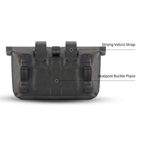 ROCKBROS Roll Handlebar Bag Bike Large Capacity Handlebar Frame Top Tube Bag 5-6L