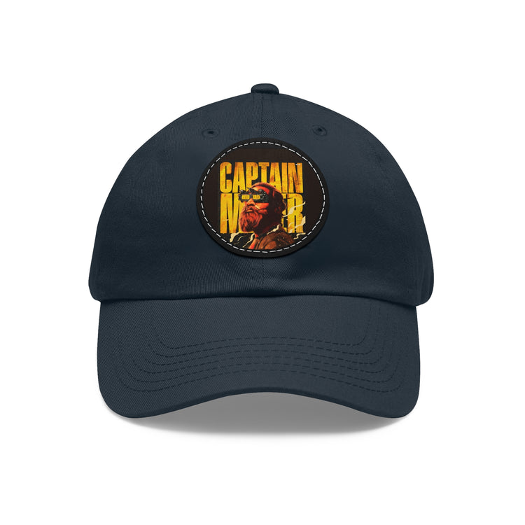Custom Twill Hat with Leather Patch