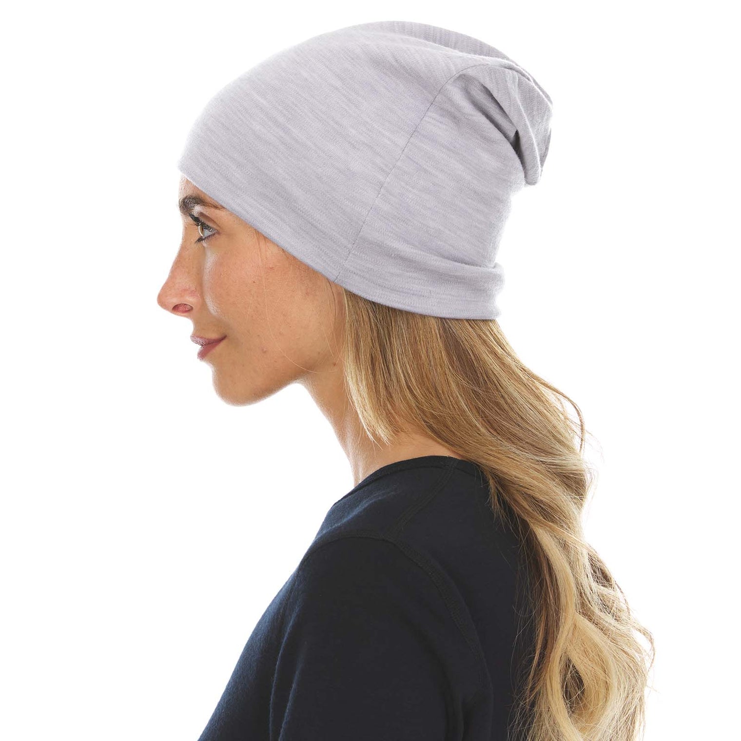 Lightweight - Ridge Cuff Beanie 100% Merino Wool