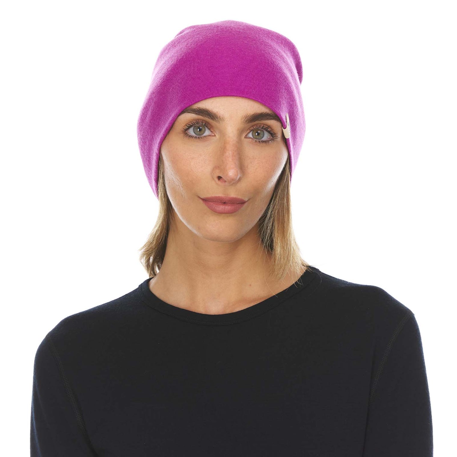 Lightweight - Ridge Cuff Beanie 100% Merino Wool