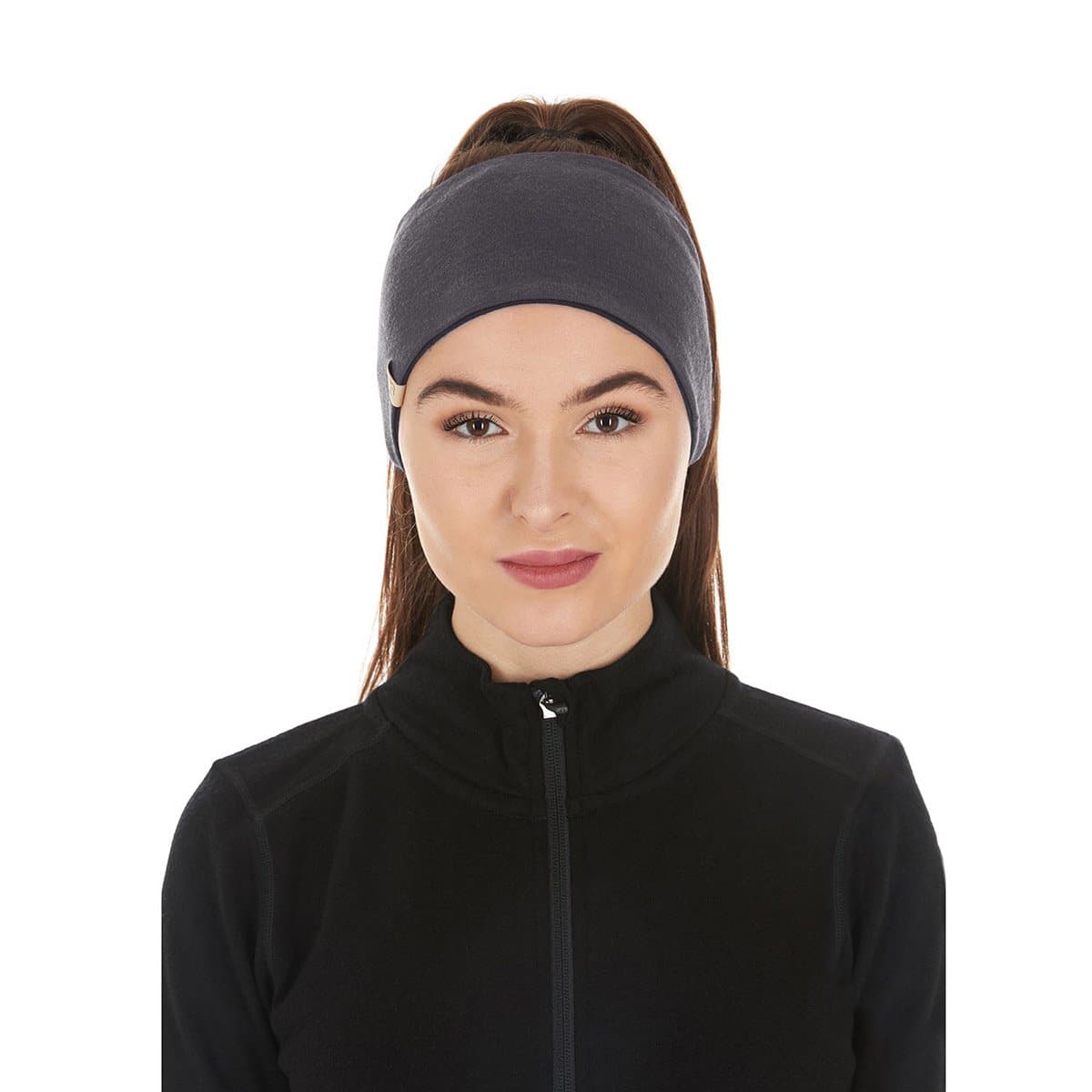 Midweight - Reversible Headband 100% Merino Wool