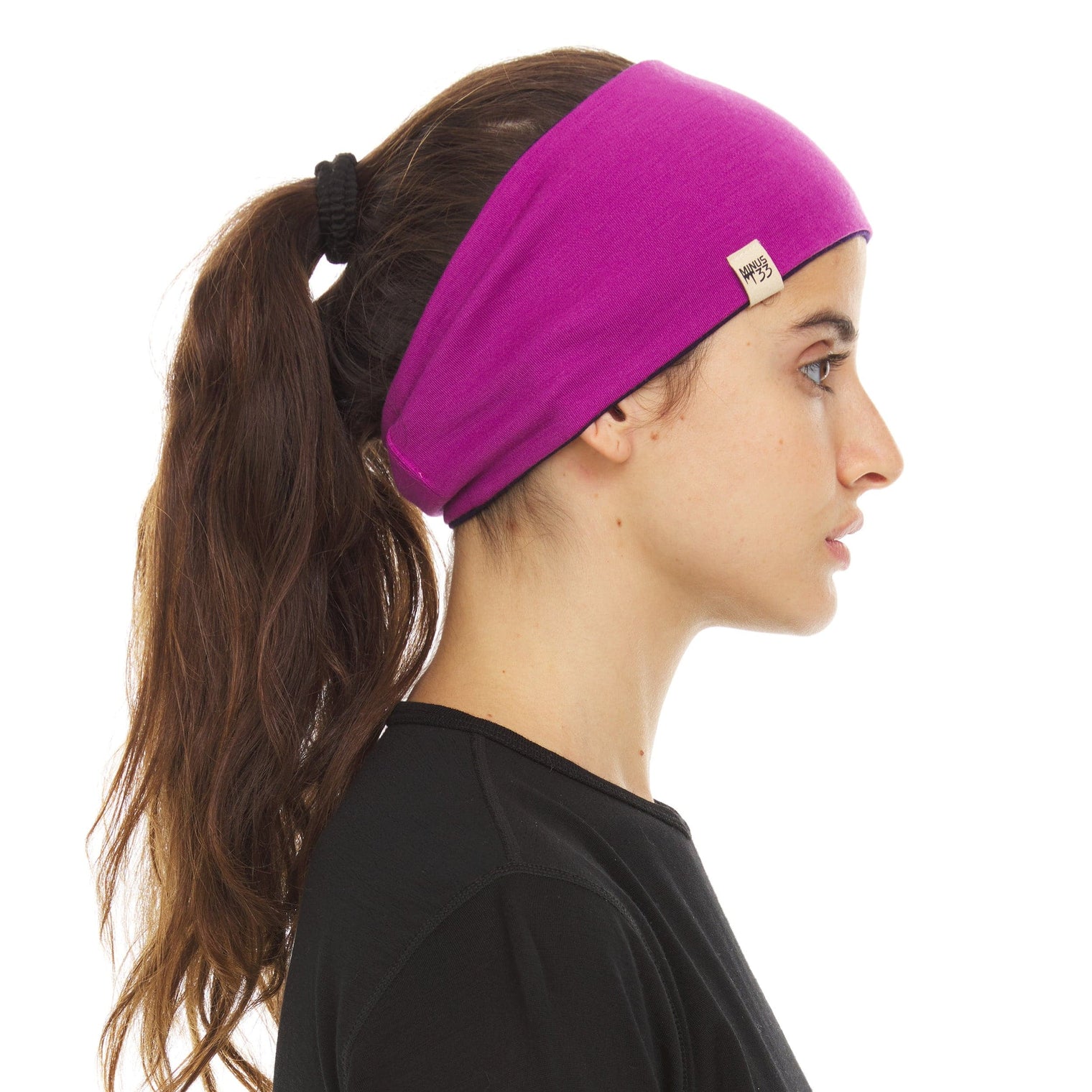 Midweight - Reversible Headband 100% Merino Wool