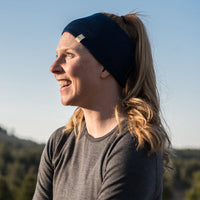 Midweight - Reversible Headband 100% Merino Wool