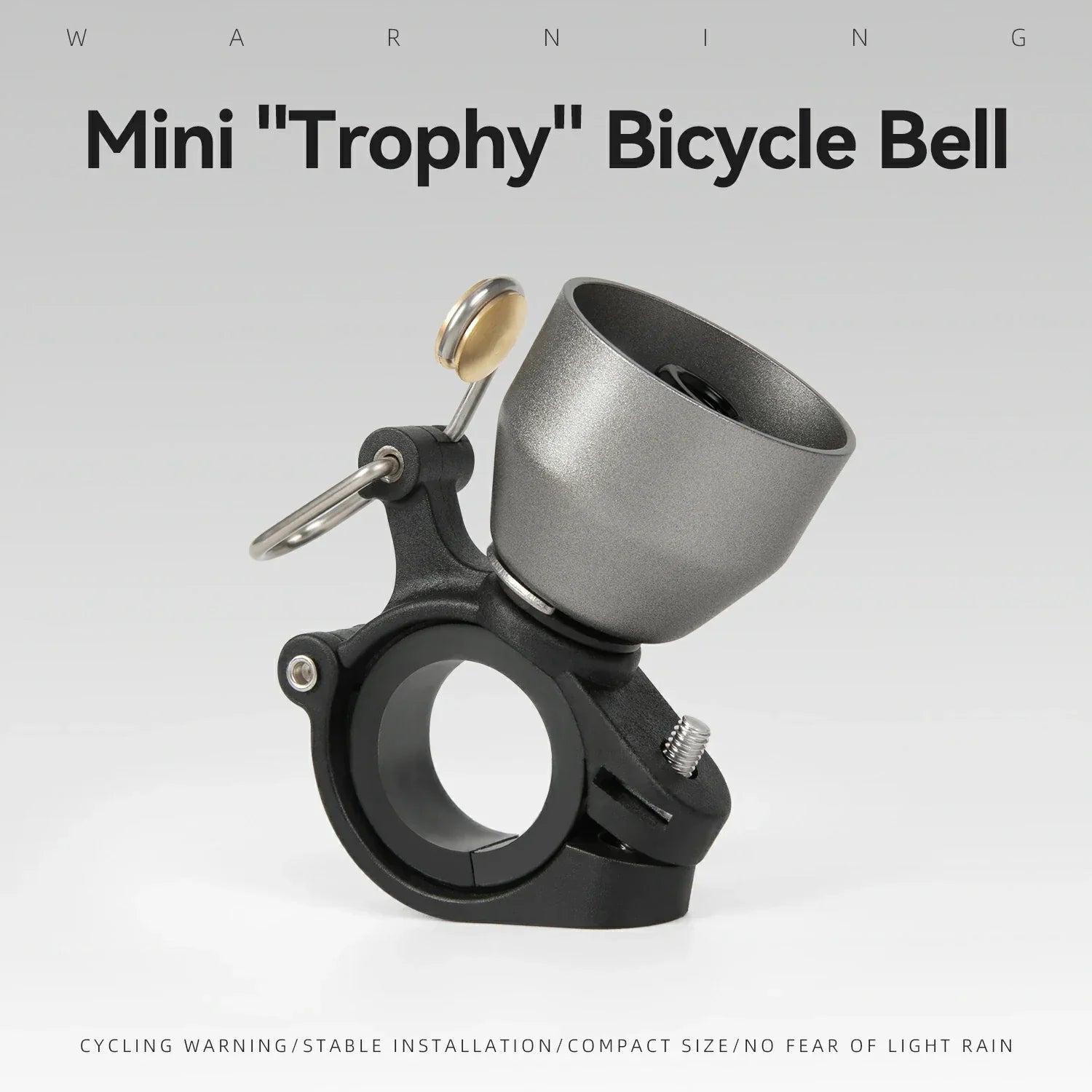 Alloy Bell Vintage Trophy-Shaped Copper 90 dB