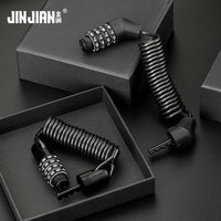 ROCKBROS 1.5m Mini Bicycle Cable Lock - Anti-theft, Password Security