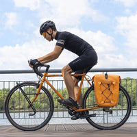Deluxe Large Capacity Bicycle Saddlebag in Various Colours