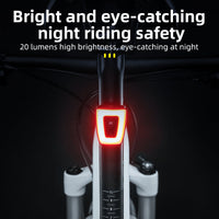 ROCKBROS Compact Red Helmet Light TT30-WD