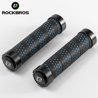 ROCKBROS Mountain Bike Handlebar Grips - Anti-skid, Bilateral Lock, 13cm
