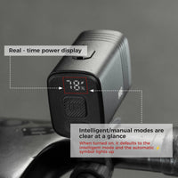 M6 Bike Light with Remote Digital Display 1000LM 2800mAh IPX6 Powerful Bike Headlight